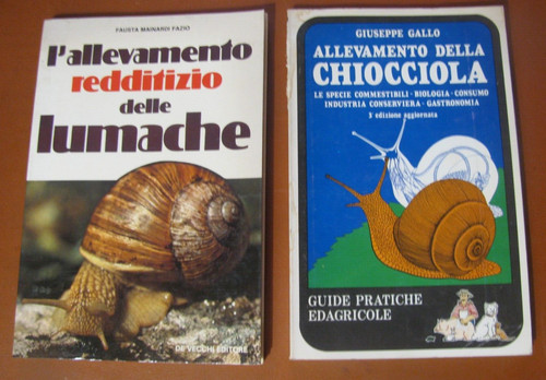 Allevamento chiocciole libri - chiocciole,