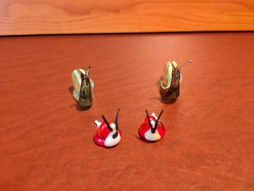 Miniature chiocciole vetro - chiocciole,